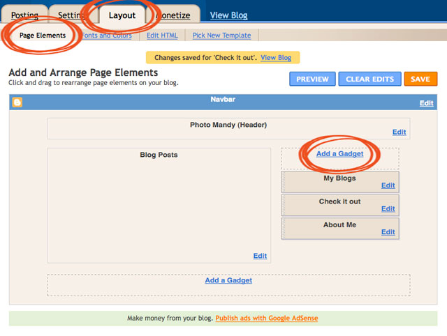 how to add a blog button to blogger How To Add Blog Buttons To Your Blog