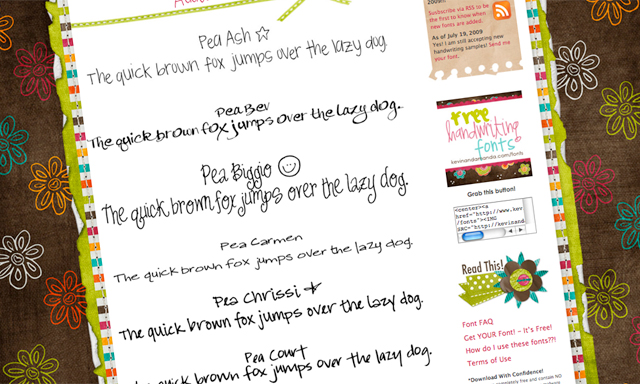 free handwriting fonts free handwriting fonts