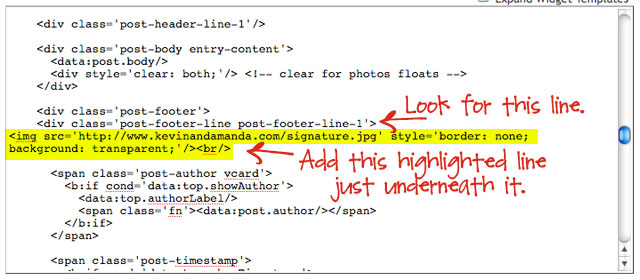 add signature to blogger Signature Tutorial For Blogger and Blogspot
