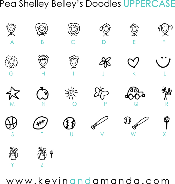 Fonts for Peas Doodle Font Legend Table Chart Fonts for Peas Doodle Font Legend Table Chart