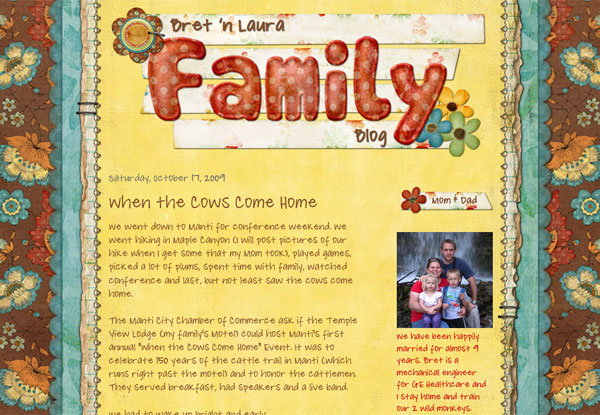 cutest blog designs
