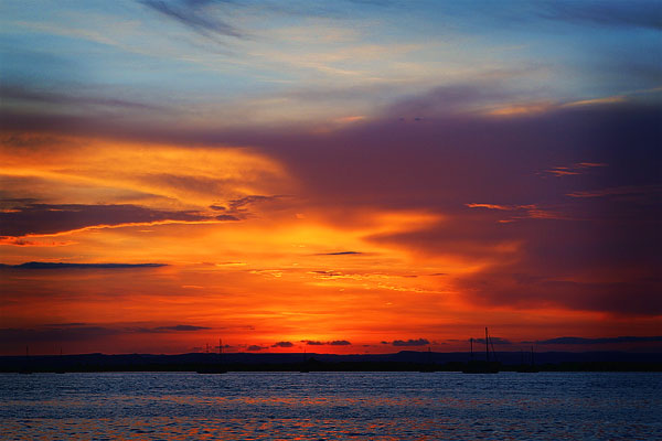 Sunset on the Malecón | La Paz, Mexico Sunset on the Malecón | La Paz, Mexico