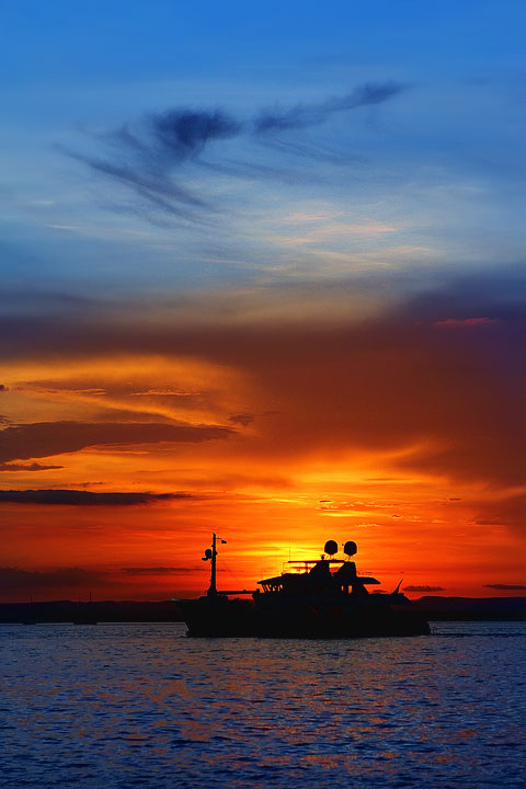 Sunset on the Malecón | La Paz, Mexico Sunset on the Malecón | La Paz, Mexico