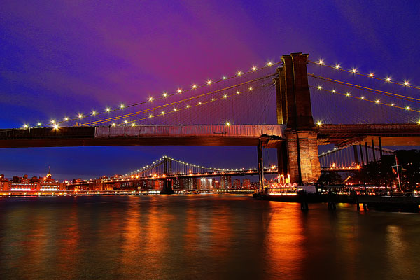 Sunset at Brooklyn Bridge Park | New York in the Fall Sunset at Brooklyn Bridge Park | New York in the Fall