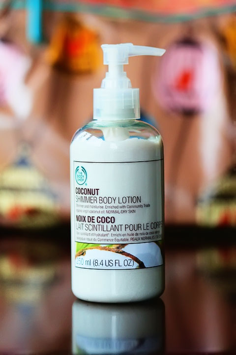The Body Shop Coconut Shimmer Body Lotion