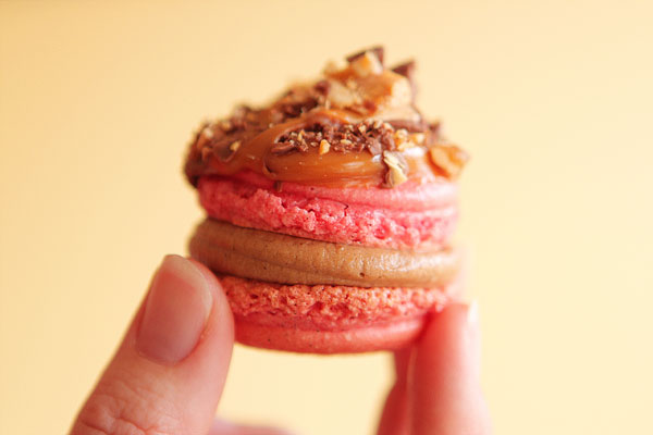 Thanksgiving Themed Holiday Macarons: Caramel Apple Macarons, Chocolate Acorns, and Chocolate Peanut Butter Candy Corn Turkeys Thanksgiving Themed Holiday Macarons: Caramel Apple Macarons, Chocolate Acorns, and Chocolate Peanut Butter Candy Corn Turkeys