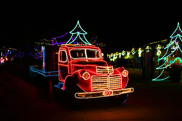 Holiday River of Lights in Albuquerque, New Mexico Holiday River of Lights in Albuquerque, New Mexico