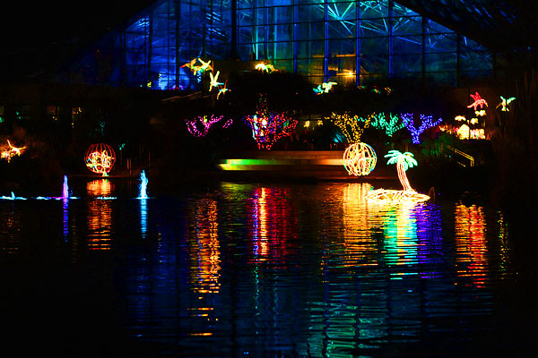 Holiday River of Lights in Albuquerque, New Mexico Holiday River of Lights in Albuquerque, New Mexico