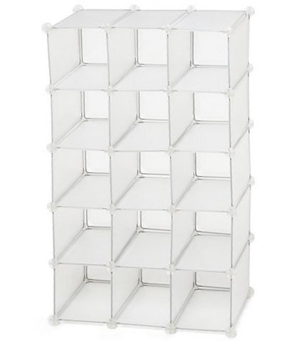 Amazon Storage Solutions 15-Pair Shoe Cubby