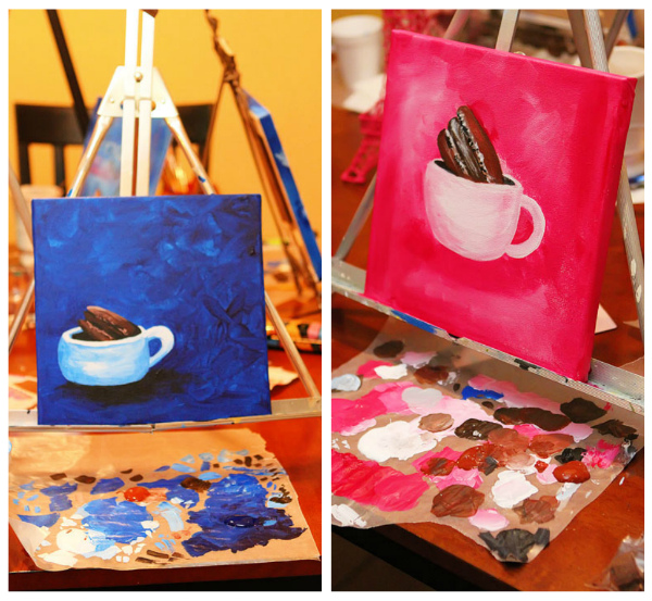 Chocolate Taste Testing and Macaron Social Painting Party Chocolate Taste Testing and Macaron Social Painting Party