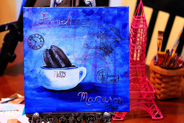 Chocolate Taste Testing and Macaron Social Painting Party Chocolate Taste Testing and Macaron Social Painting Party