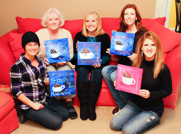 Chocolate Taste Testing and Macaron Social Painting Party Chocolate Taste Testing and Macaron Social Painting Party