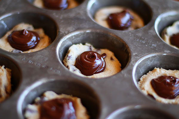 Chocolate Chip Lava Cookies Nutella Cookies — Chocolate Chip Cookie Recipe