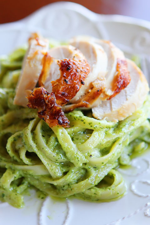 Pioneer Woman Pasta with Pesto Cream Sauce Recipe Pioneer Woman Pasta with Pesto Cream Sauce Recipe