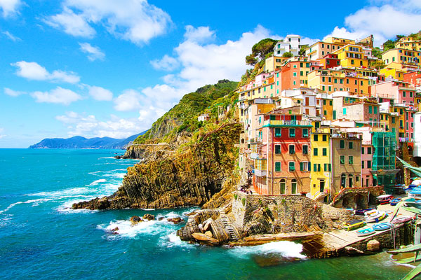 Manarola and Riomaggiore, Cinque Terre, Italy Manarola and Riomaggiore, Cinque Terre, Italy
