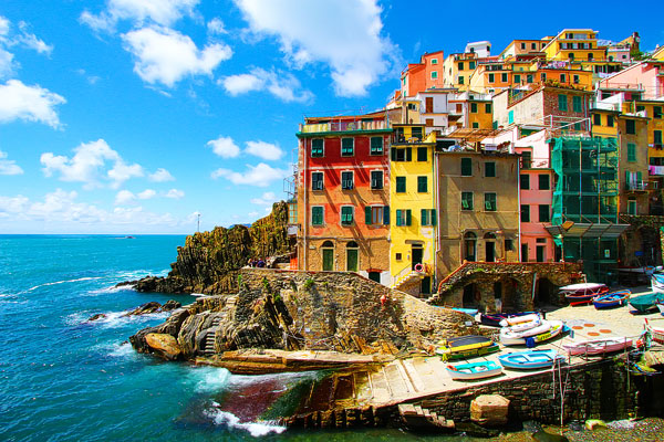 Manarola and Riomaggiore, Cinque Terre, Italy Manarola and Riomaggiore, Cinque Terre, Italy