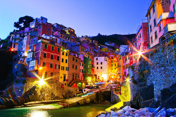 Manarola and Riomaggiore, Cinque Terre, Italy Manarola and Riomaggiore, Cinque Terre, Italy