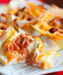 Lasagna Cupcakes