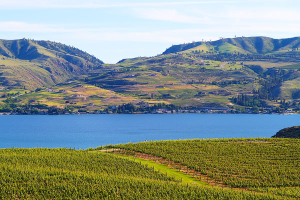 Benson Vineyards on Lake Chelan, Washington State Benson Vineyards on Lake Chelan, Washington State