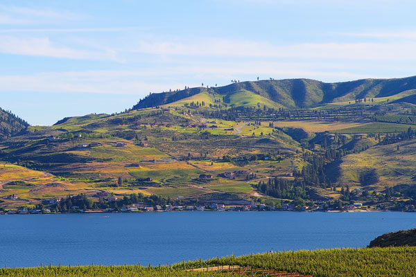 Benson Vineyards on Lake Chelan, Washington State Benson Vineyards on Lake Chelan, Washington State