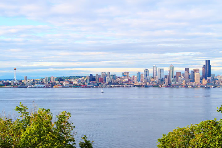 Best View of Seattle Space Needle and Skyline Best View of Seattle Space Needle and Skyline