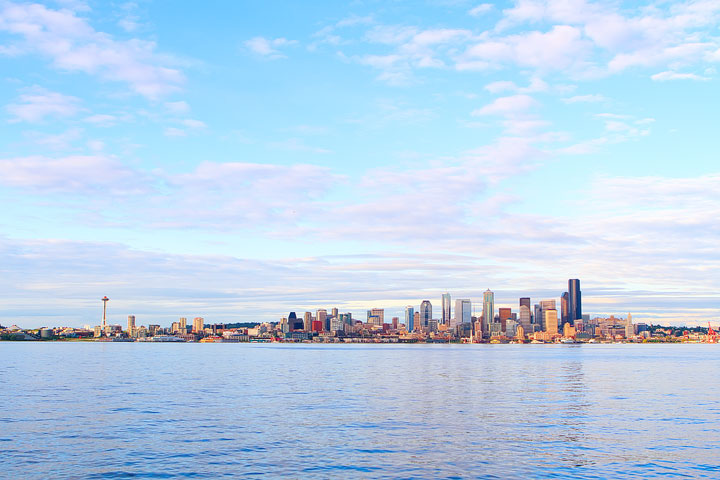 Best View of Seattle Space Needle and Skyline Best View of Seattle Space Needle and Skyline