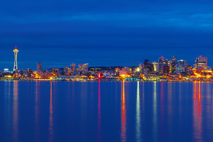 Best View of Seattle Space Needle and Skyline Best View of Seattle Space Needle and Skyline