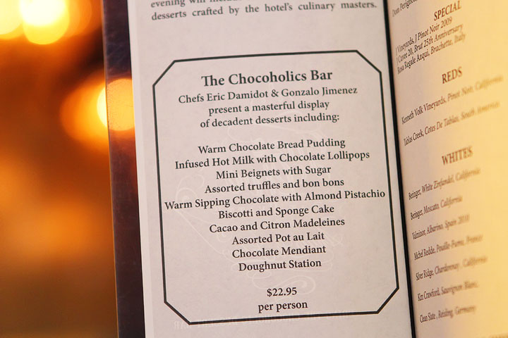 The Chocoholic's Dessert Bar at Hyatt Regency New Orleans The Chocoholic's Dessert Bar at Hyatt Regency New Orleans