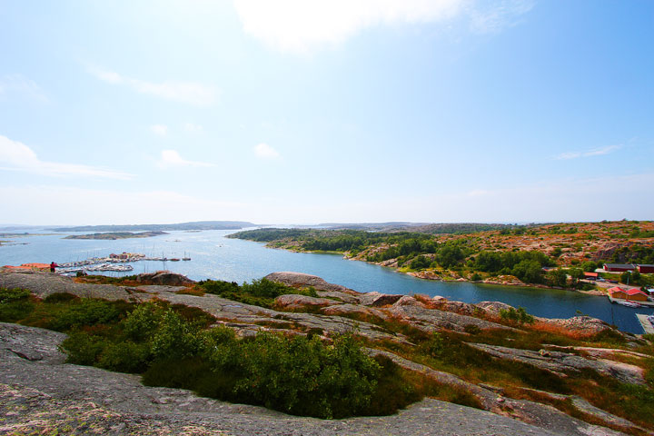Grebbestad, a colorful fishing Village along the west coast of Sweden Grebbestad, a colorful fishing Village along the west coast of Sweden