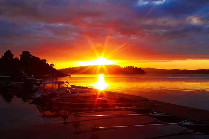 Sweden Sunset Sweden Sunset