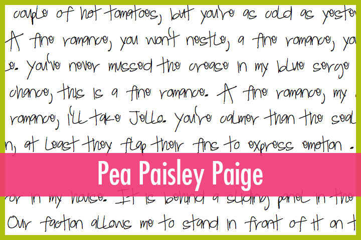 Free Handwriting Fonts Free Handwriting Fonts