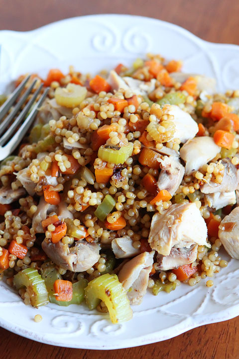 Easy Chicken and Couscous Skillet Dinner Easy Chicken and Couscous Skillet Dinner