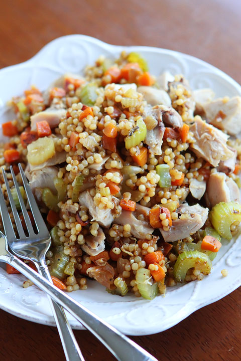 Easy Chicken and Couscous Skillet Dinner Easy Chicken and Couscous Skillet Dinner