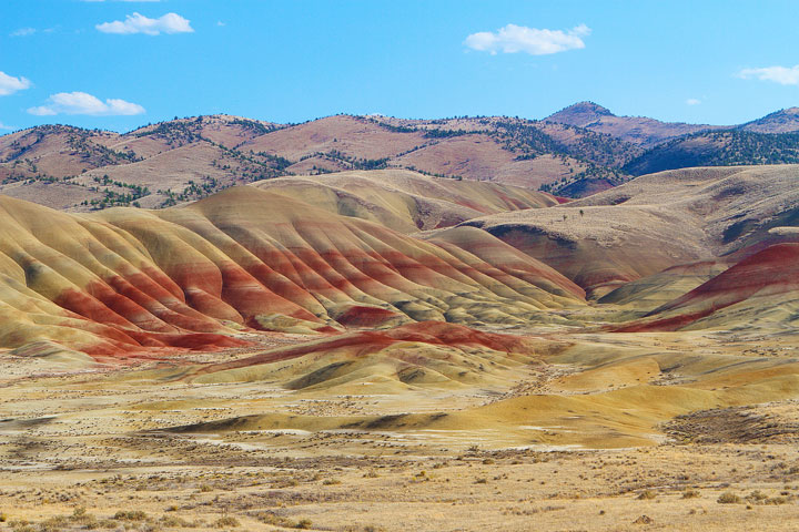 The Painted Hills, Oregon The Painted Hills, Oregon