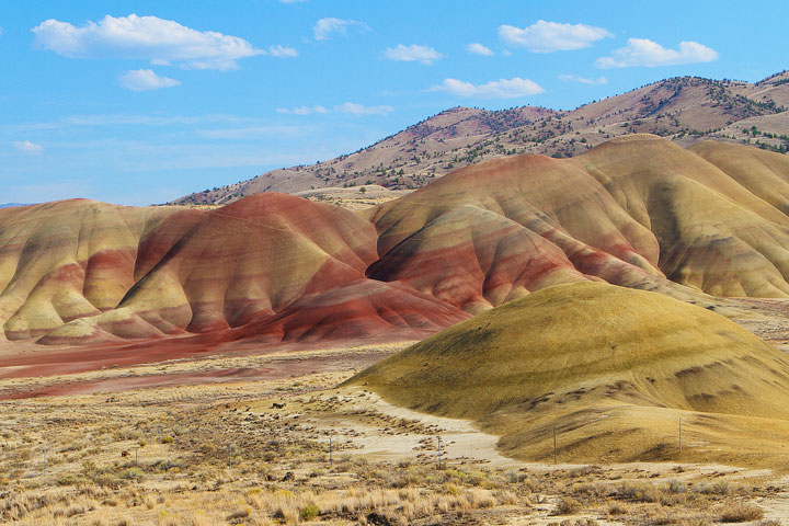 The Painted Hills, Oregon The Painted Hills, Oregon