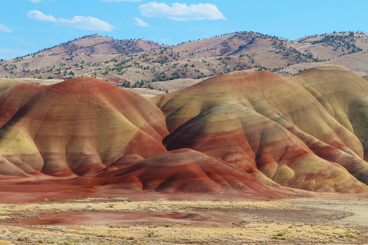 The Painted Hills, Oregon The Painted Hills, Oregon