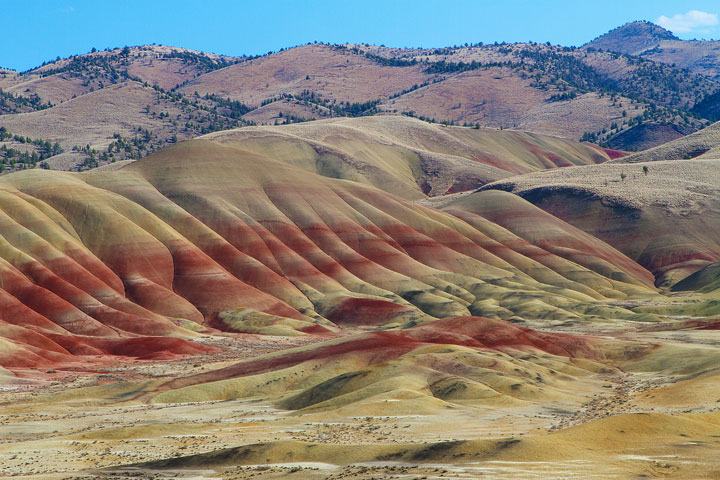 The Painted Hills, Oregon The Painted Hills, Oregon