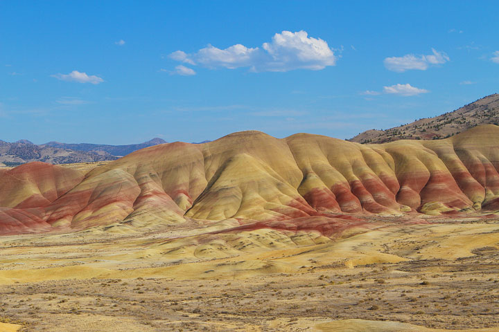 The Painted Hills, Oregon The Painted Hills, Oregon