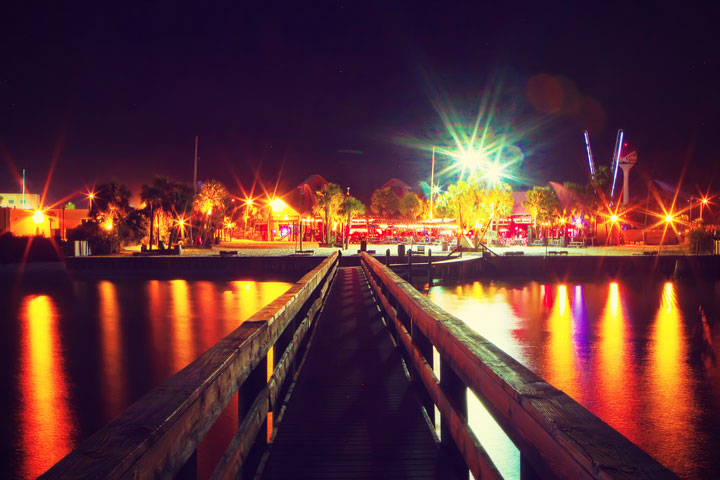 Pensacola 360 Boardwalk at Night Pensacola 360 Boardwalk at Night
