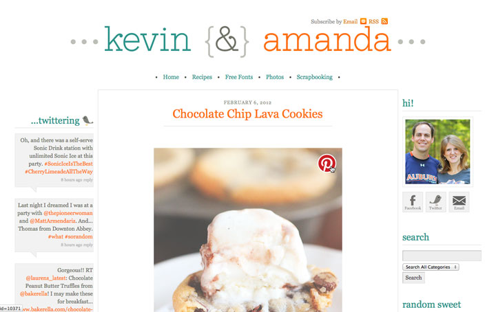 Easy trick to add a hidden Pin It Button that appears when anyone puts their mouse over an image on your blog.