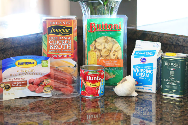 Cheesy Sausage Tortellini Recipe. SO GOOD! One dish, and done in 30 mins or less. www.kevinandamanda.com Cheesy Sausage Tortellini Recipe. SO GOOD! One dish, and <a href=