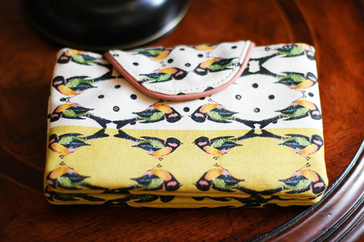 Anthropologie Perched Birds Pouch Wallet Anthropologie Perched Birds Pouch Wallet
