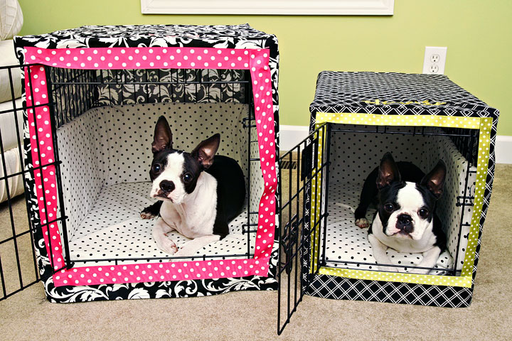 Dog Crate Bumper Pads Sewing Pattern from kevinandamanda.com Dog Crate Bumper Pads Sewing Pattern from kevinandamanda.com