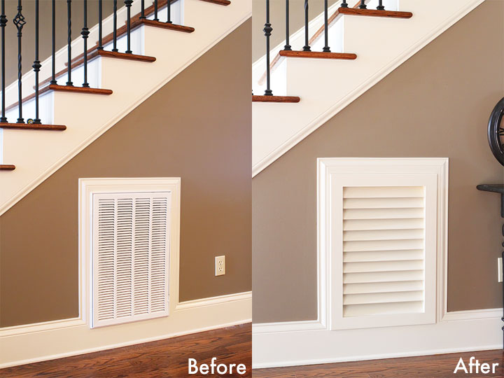 Turn that blank wall under the stairs into a photo gallery wall! Turn that blank wall under the stairs into a photo gallery wall!