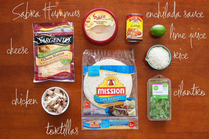 Cheesy Chicken Enchilada Style Burritos Cheesy Chicken Enchilada Style Burritos