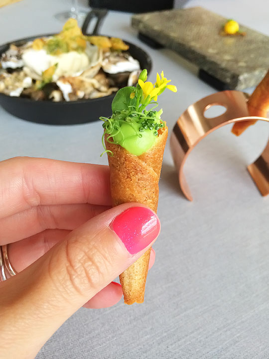 The Upper House Dining Experience in Gothenburg, Sweden. Swedish fine dining and experimental cuisine. A six-course meal with six appetizers, six entrees, and 7 desserts!!