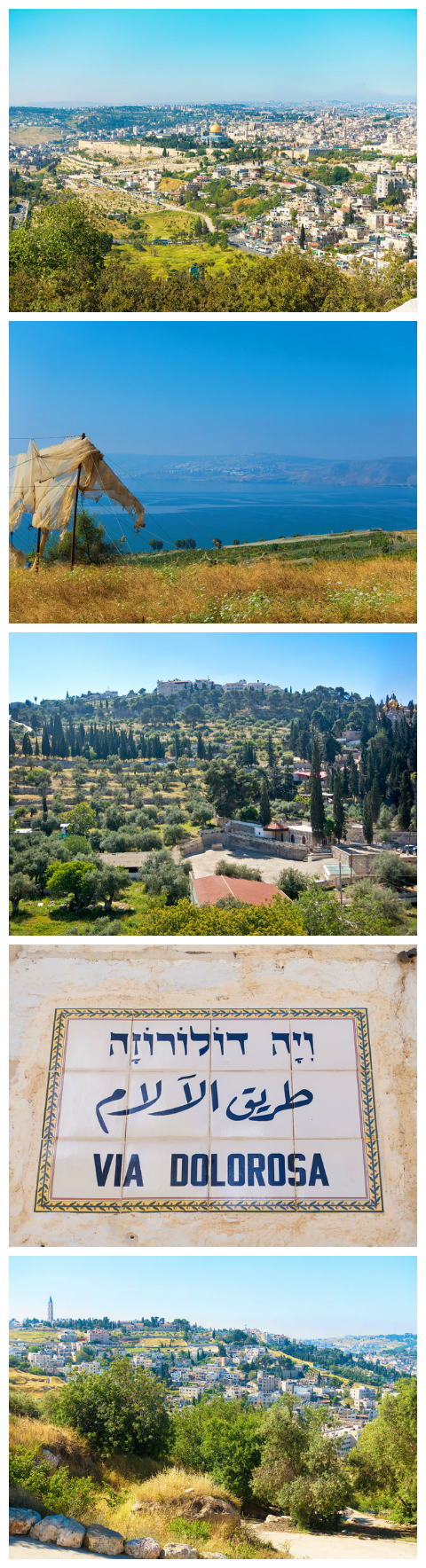 ISRAEL! A list of the MUST-SEE most famous historical sites in Israel, including: Caesarea, where King Herod lived in Biblical times, The Hanging Gardens at Haifa, The Sea of Galilee (where Jesus walked on water) and Masada. The best tips for planning a trip to Israel!