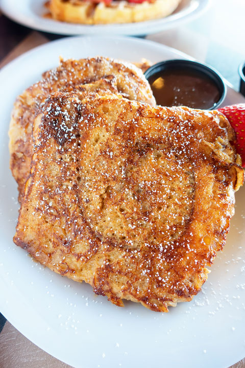 Cinnamon Bun French Toast Image of Cinnamon Bun French Toast from Sassy's Bakery