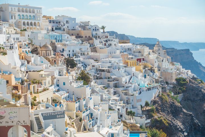 Houses in Santorini Image of Houses in Santorini, Greece