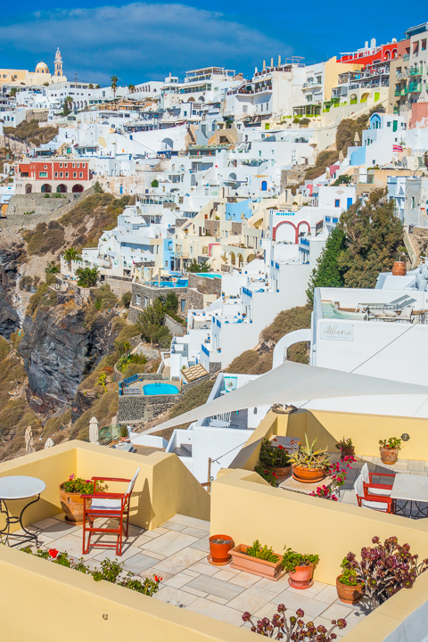Santorini Porch Image of a Santorini Porch